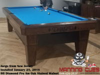 Jorge 's 9ft Pro Am Table from New Jersey