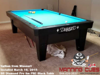 Nathan's 9ft Pro Am Black PRC Table from Missouri