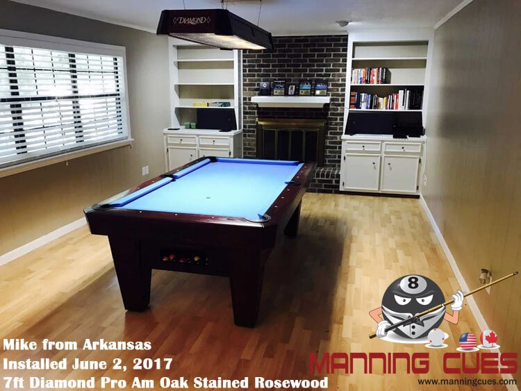 Diamond Professional Led Panel Table, How Far Above A Pool Table Should The Light Be